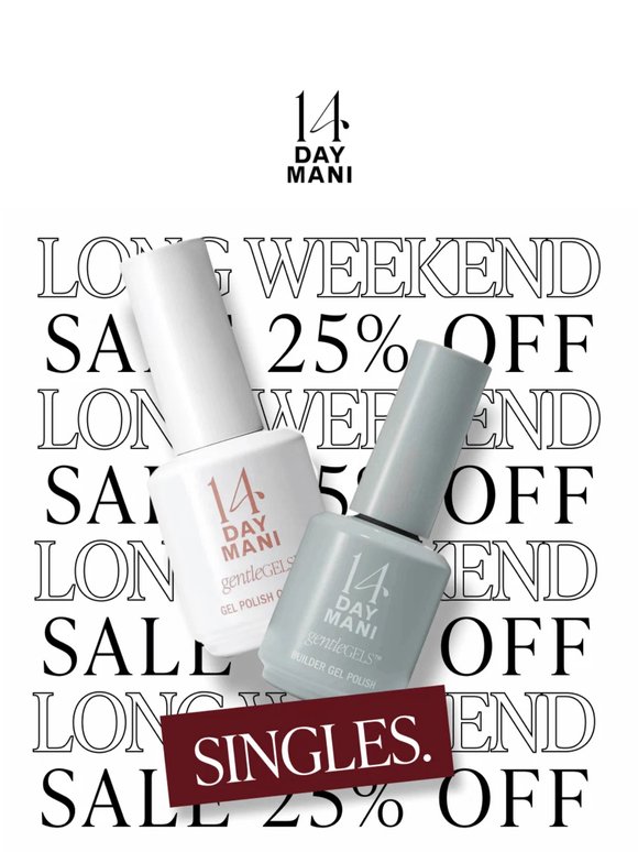 Long weekend plans? Start with your nails.