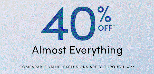 40% off