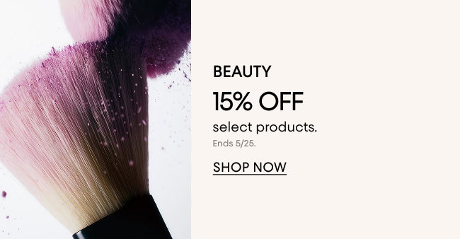 Beauty 15% Off