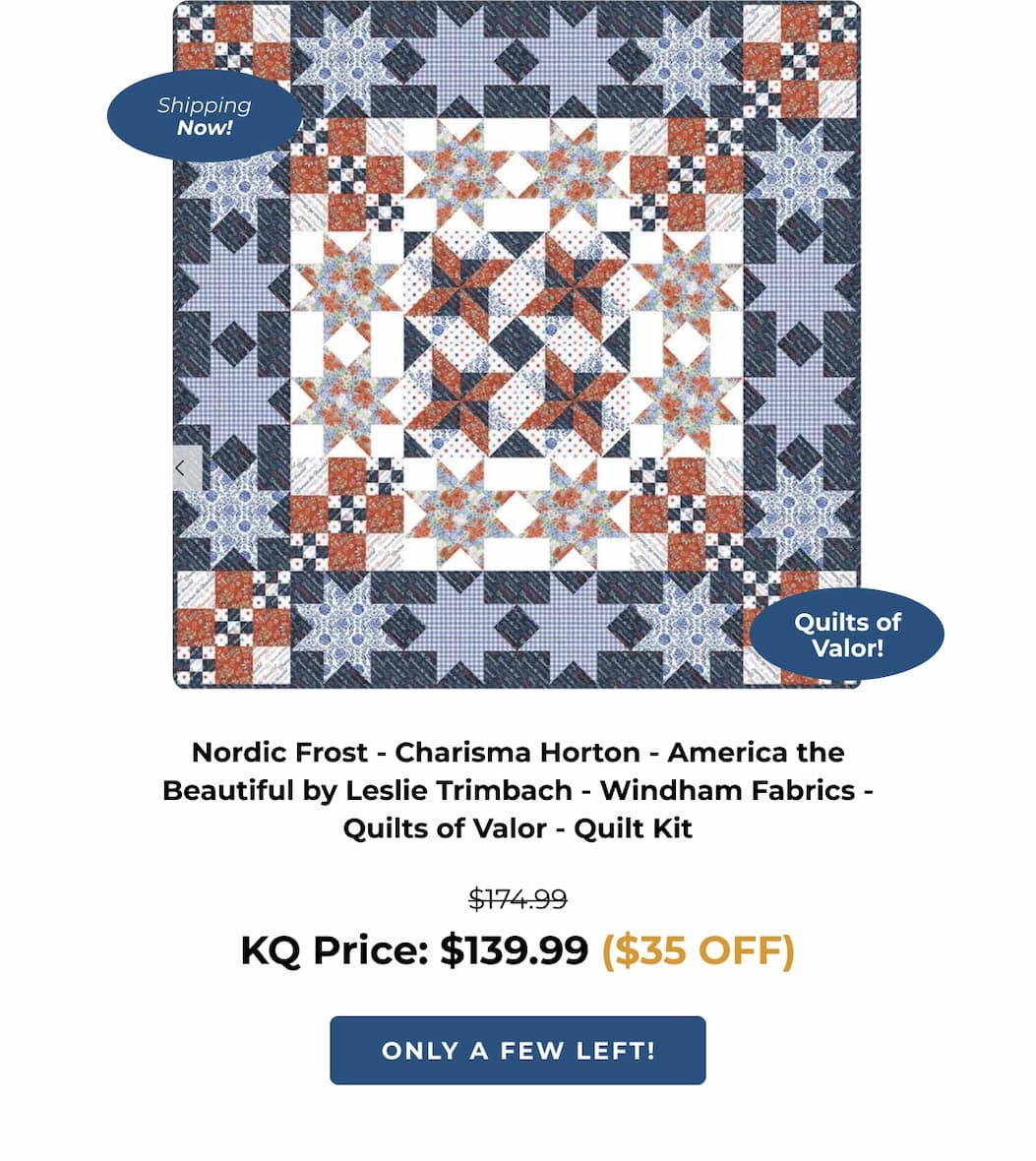 Nordic Frost Quilt Kit