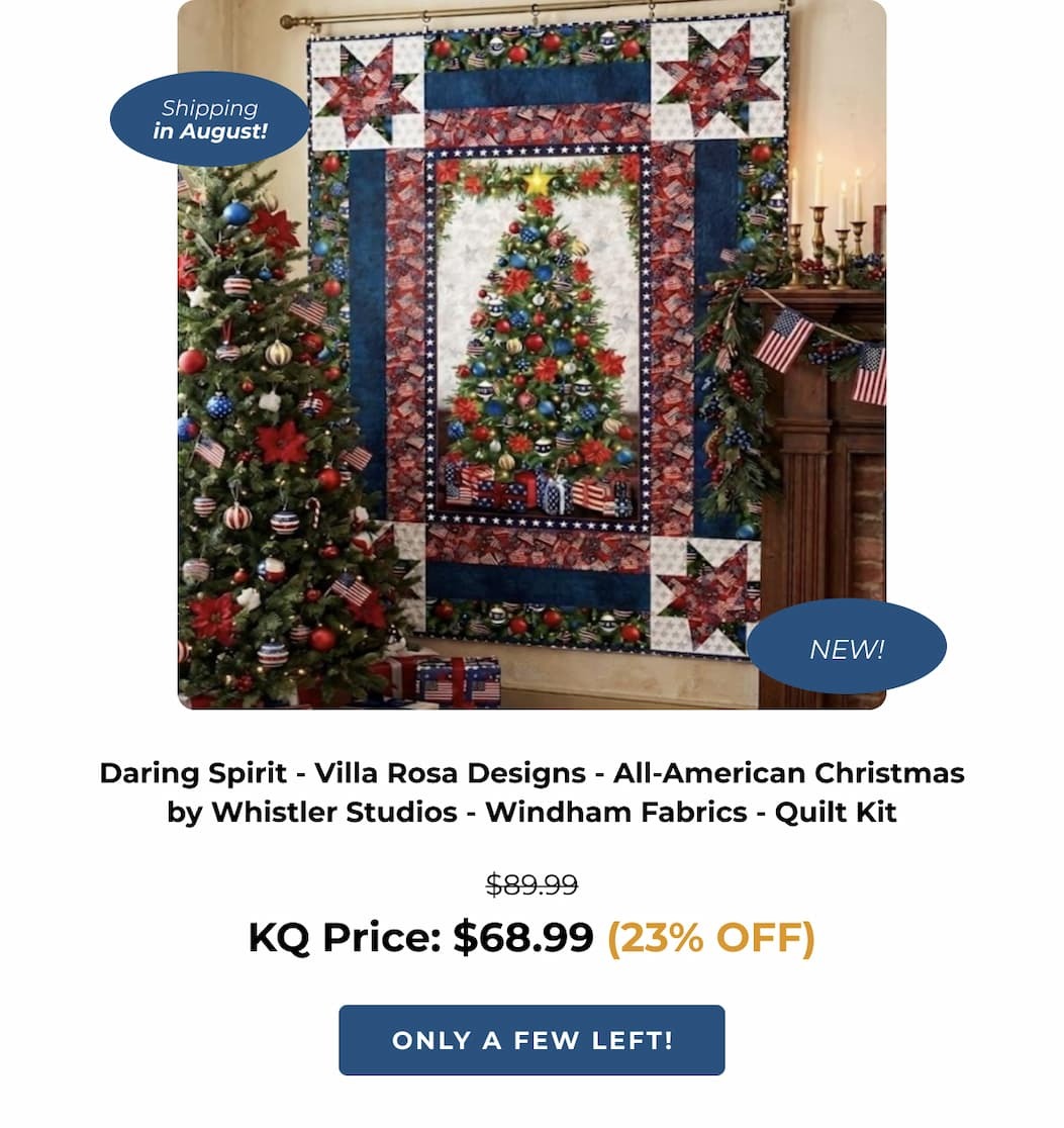 Daring Spirit Quilt Kit