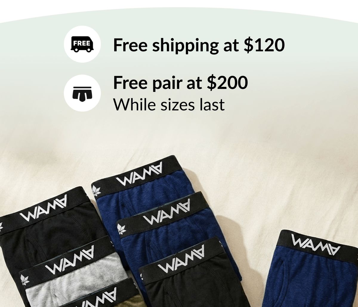 Free shipping & Free pair