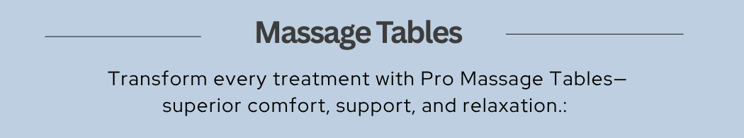 Massage Tables Collection