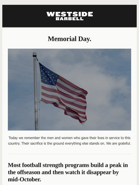 Today, we remember.