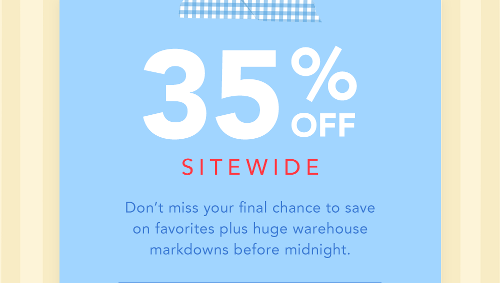 35% Off SItewide