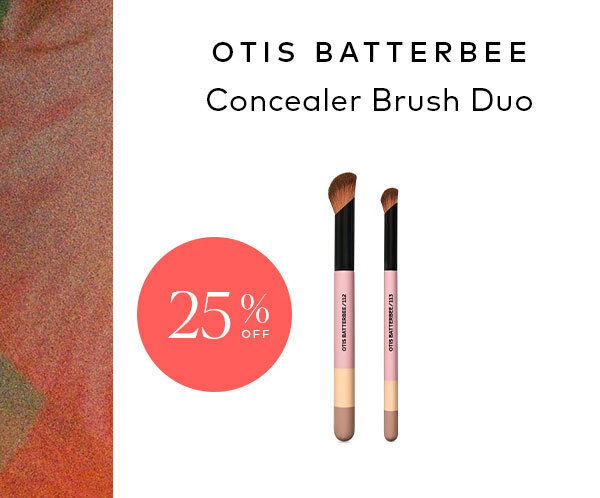 Get 25% off the Otis Batterbee Concealer Brush Duo at Beautylish.com