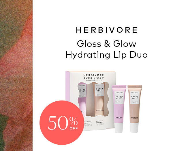 Get 50% off the Herbivore Gloss & Glow Hydrating Lip Duo at Beautylish.com