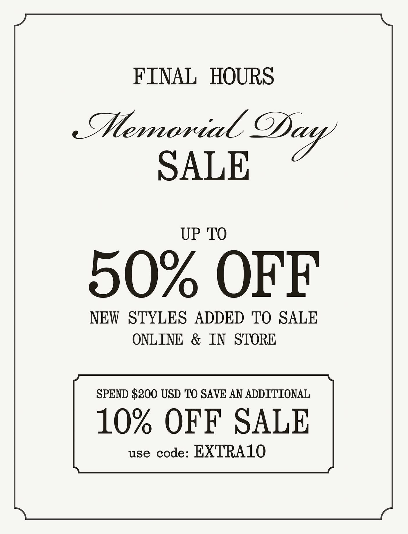 sale