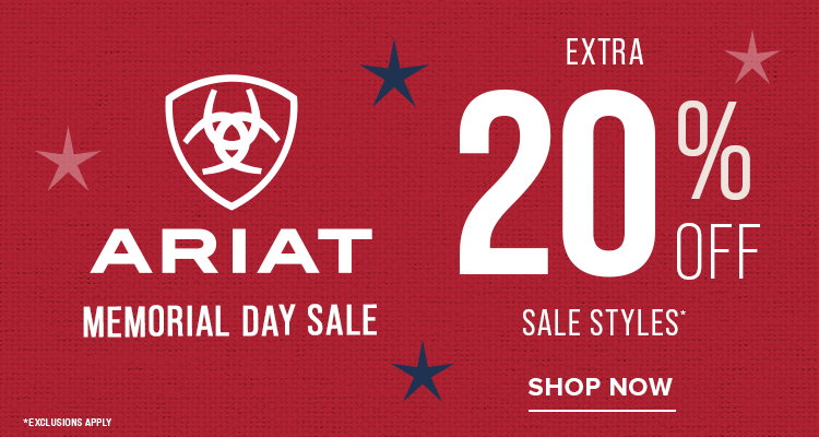 Memorial Day Sale - Shop an Extra 20% Off Sale Styles