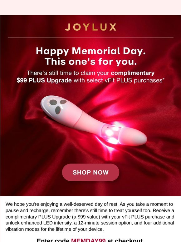 Celebrate today with a little something for yourself.