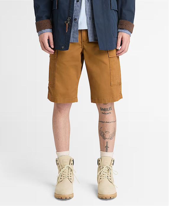 Men's Brookline Twill Cargo Short