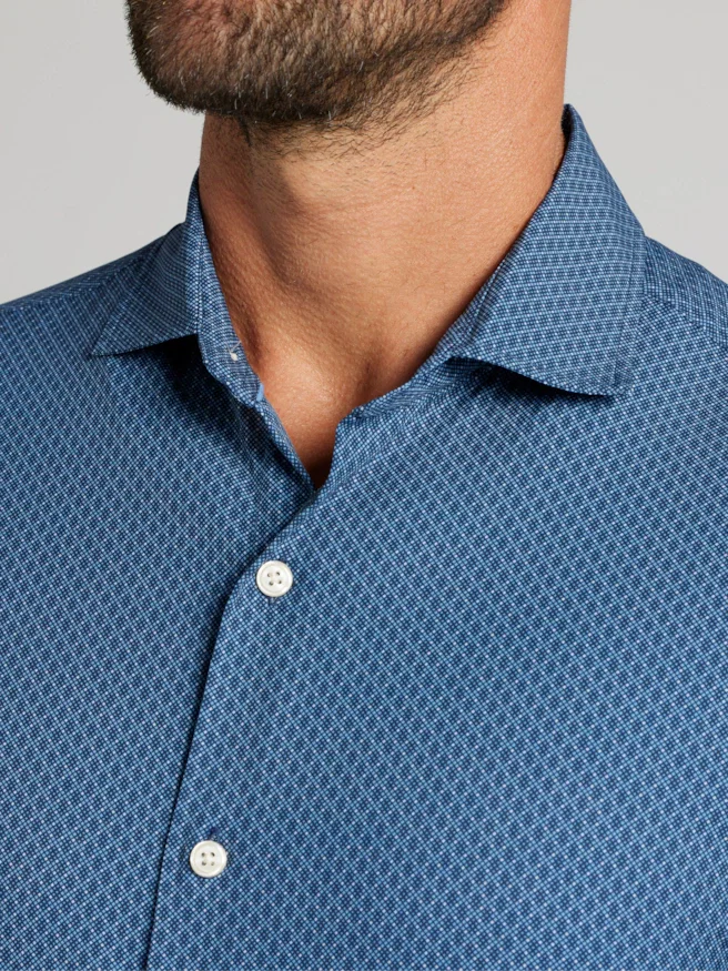 Awearness Kenneth Cole CHILLFLEX Modern Fit 4-Way Stretch Button Up Shirt