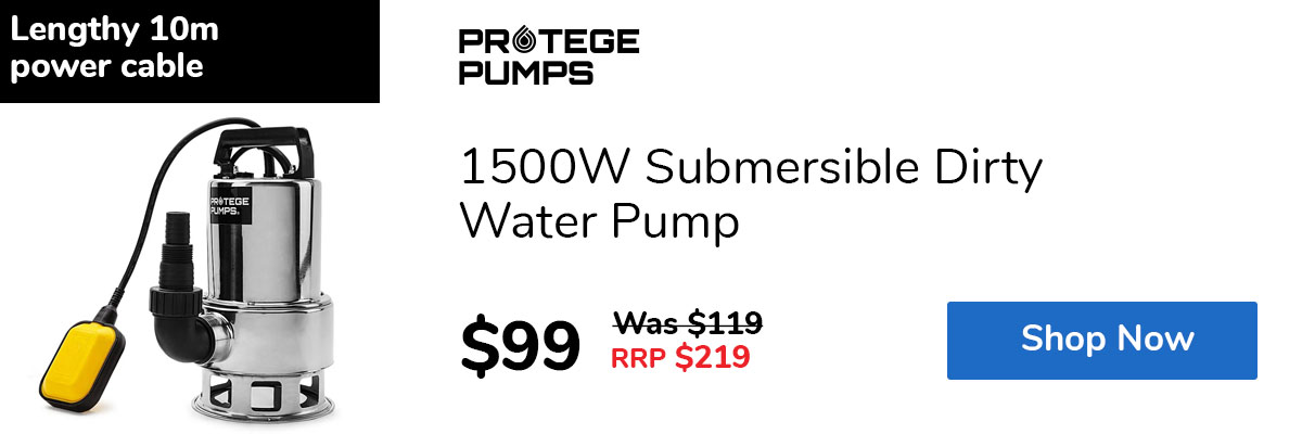 1500W Submersible Dirty Water Pump