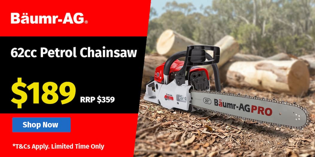 62cc Petrol Chainsaw