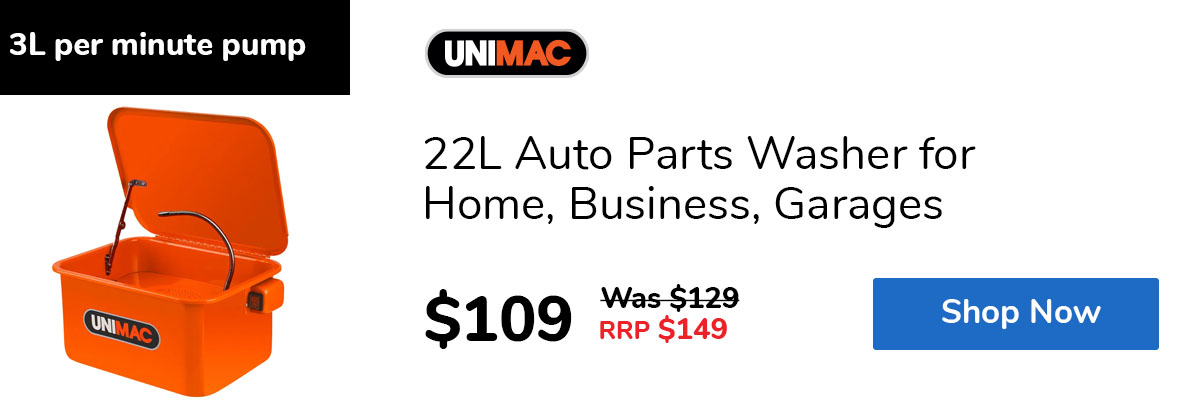 22L Auto Parts Washer for Home, Business, Garages