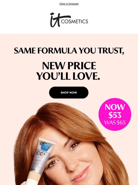 We just made our #1 CC+ Cream even better...