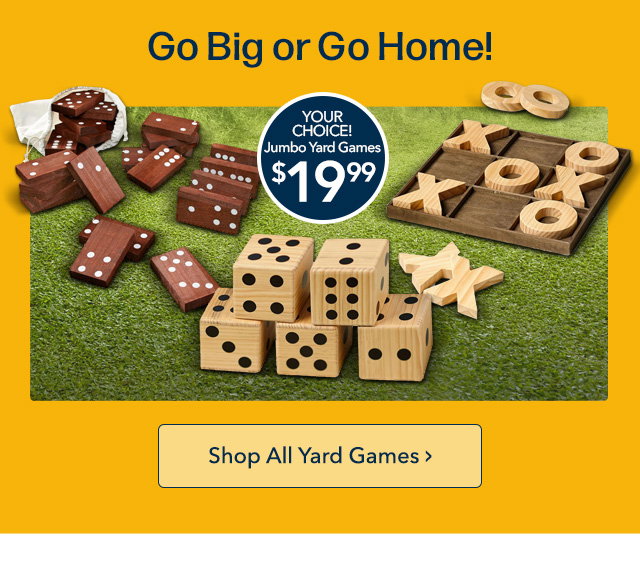 Shop All Yard Games