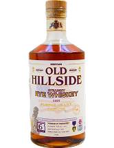 Old Hillside Whiskey Purple Heart Tribute Straight Rye