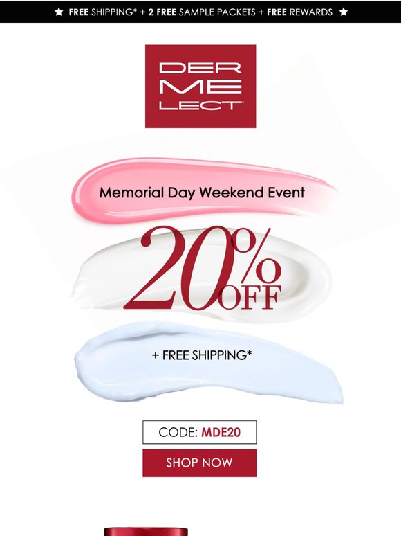 🇺🇸 Self-Care Savings: 20% OFF SITEWIDE Continues! ✨