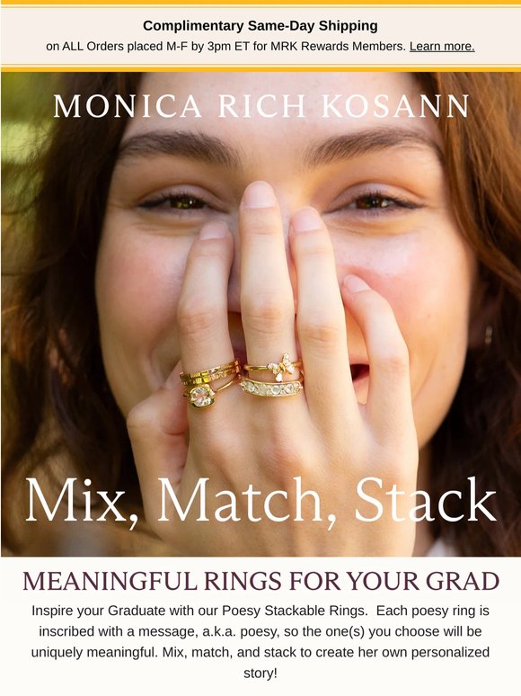 For the Grad: Rings with Meaning