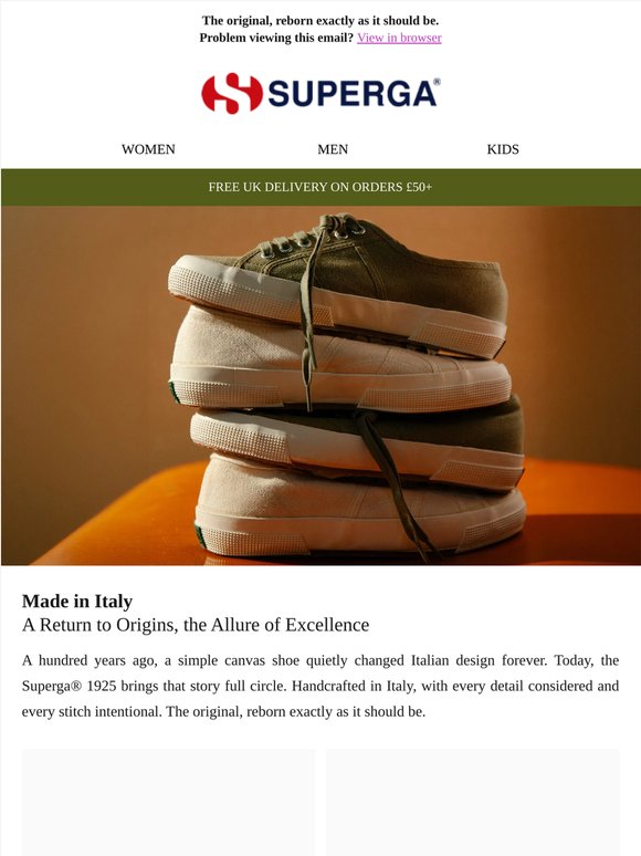 The 1925 Made in Italy: A return to Origins