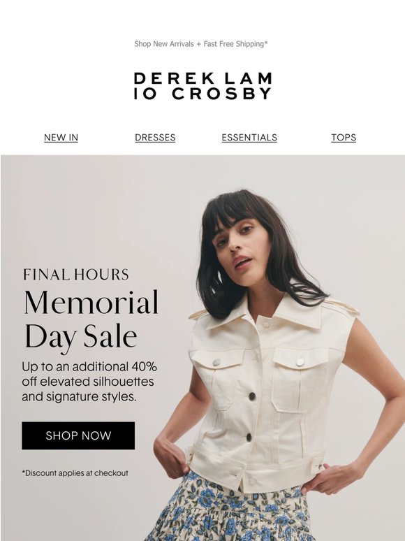 Final Hours save up to Extra 40% Off