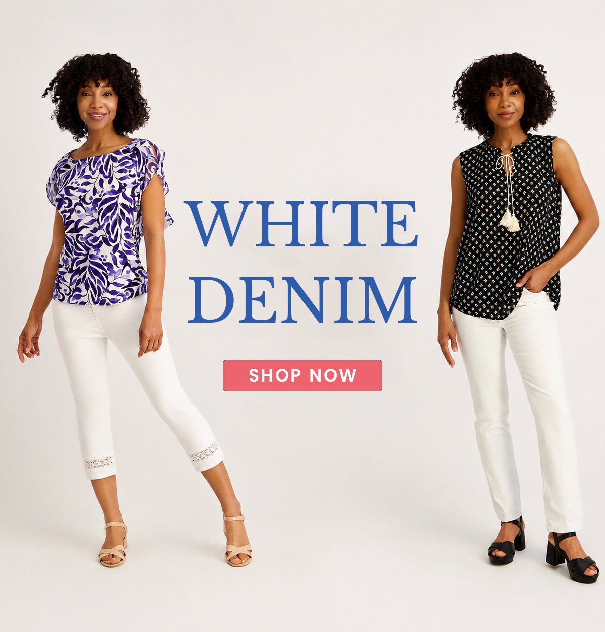 white denim