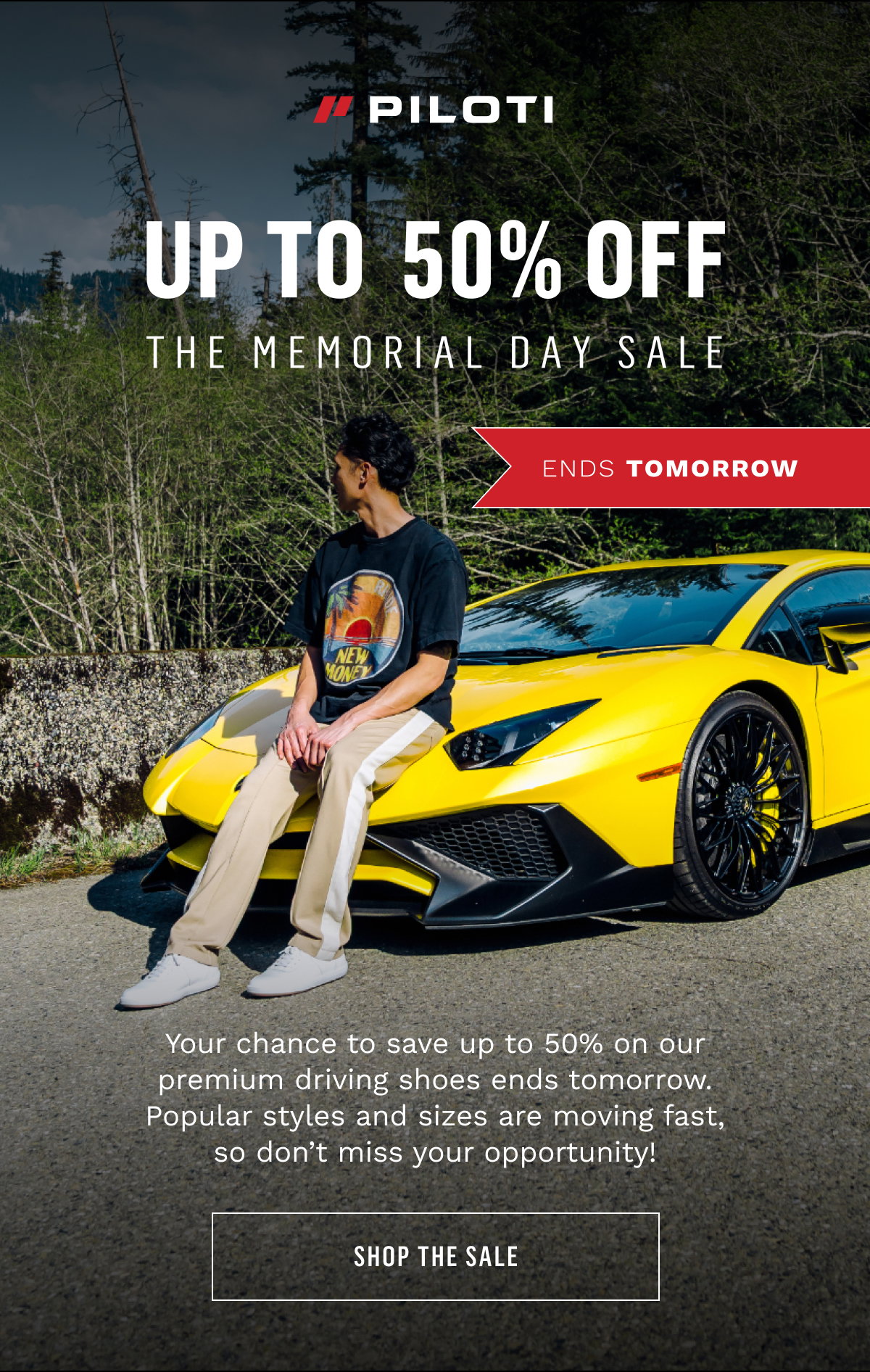 Up to 50% off The Memorial Day Sale - Ends Tomorrow