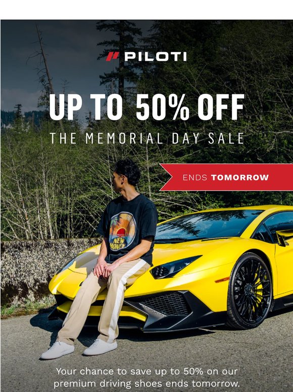 Memorial day savings end tomorrow🚨