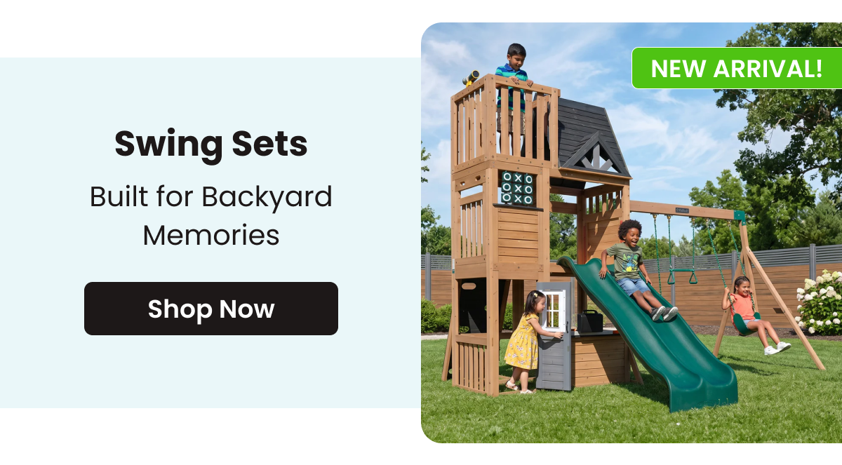 Swing Set - Built for Backyard Memories - Shop now
