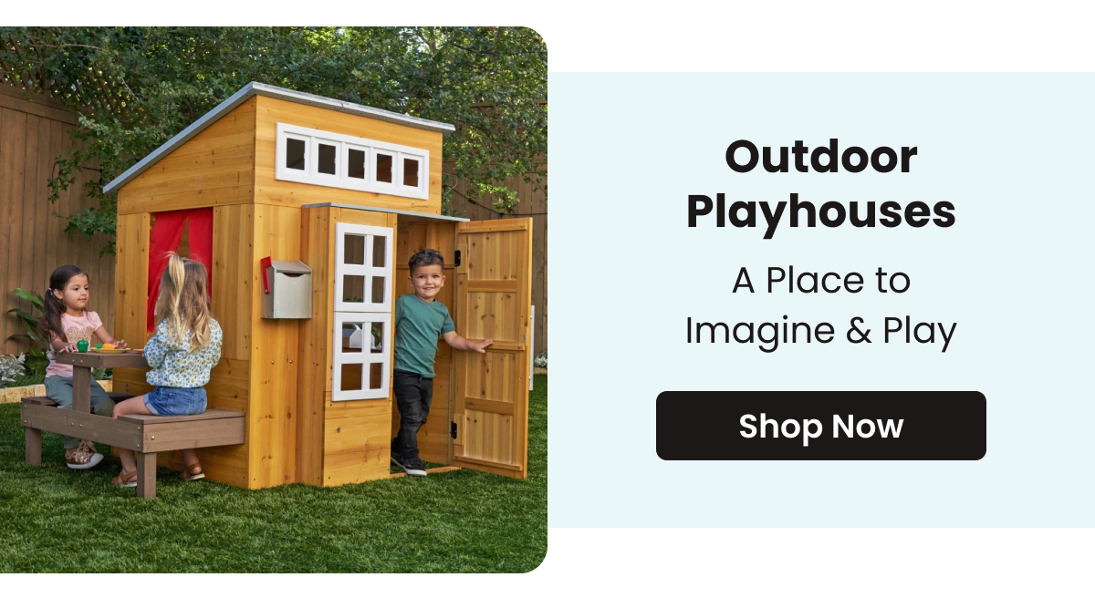 Outdoor PLayhouses - A place to imagine & play - Shop now