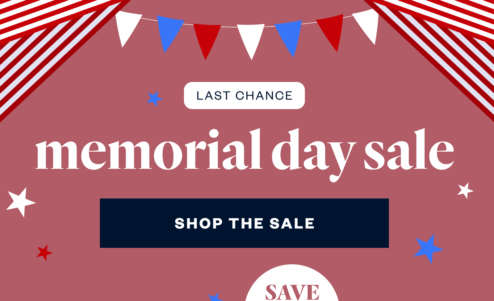 MEMORIAL DAY SALE