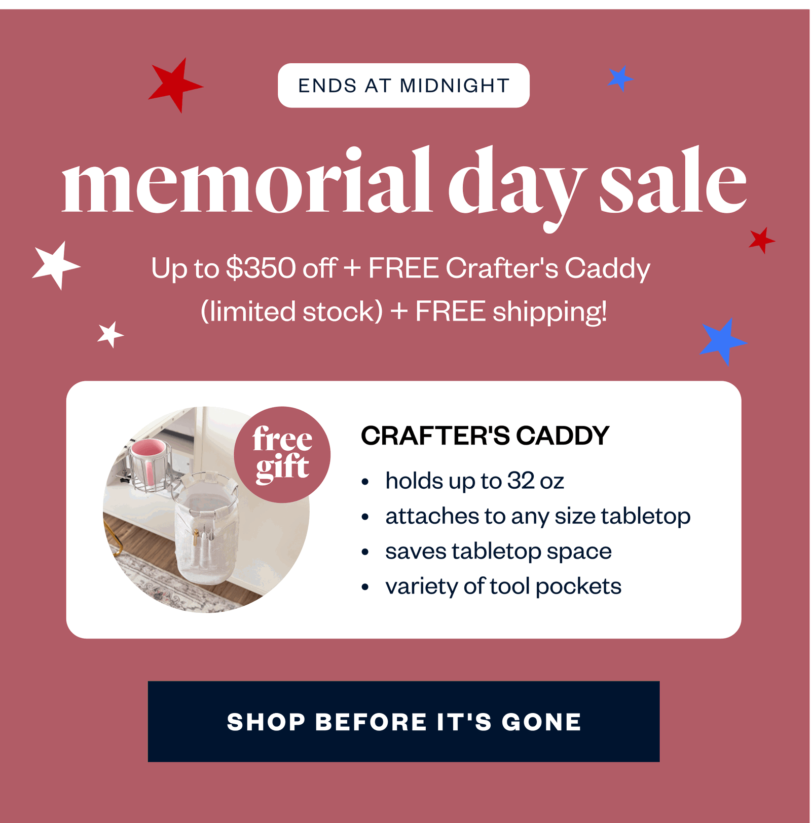 SHOP BEFORE IT'S GONE
