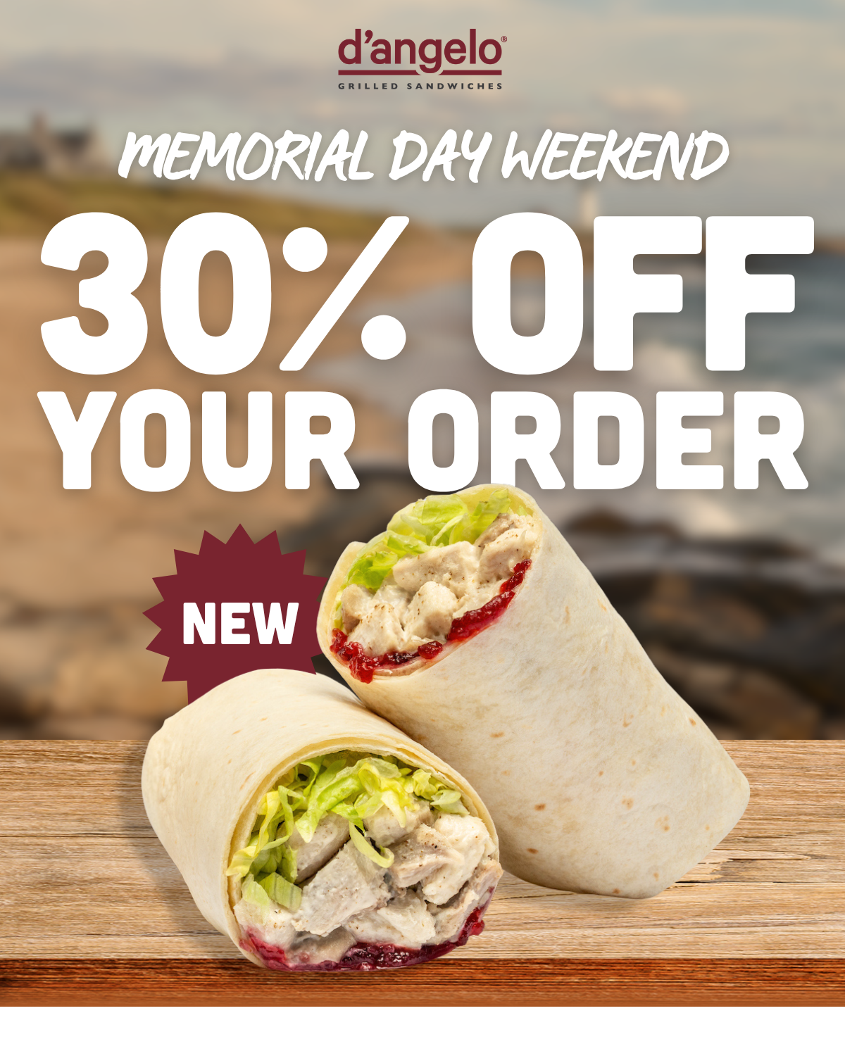 30% OFF your order