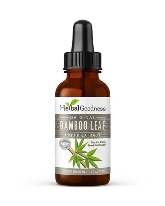 Image of Bamboo Leaf Organic 15X Liquid Extract | Silica, Collagen & Biotin