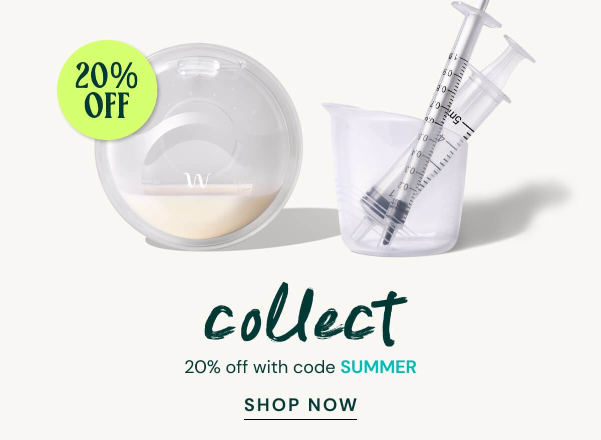 Milk collector and syringes with summer discount