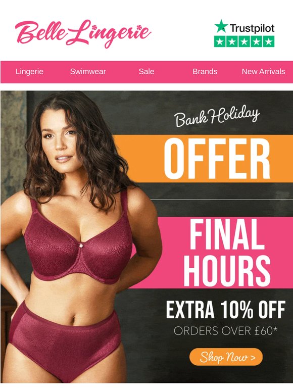 🚨 FINAL HOURS | Extra 10% Off £60+ Ends Midnight!