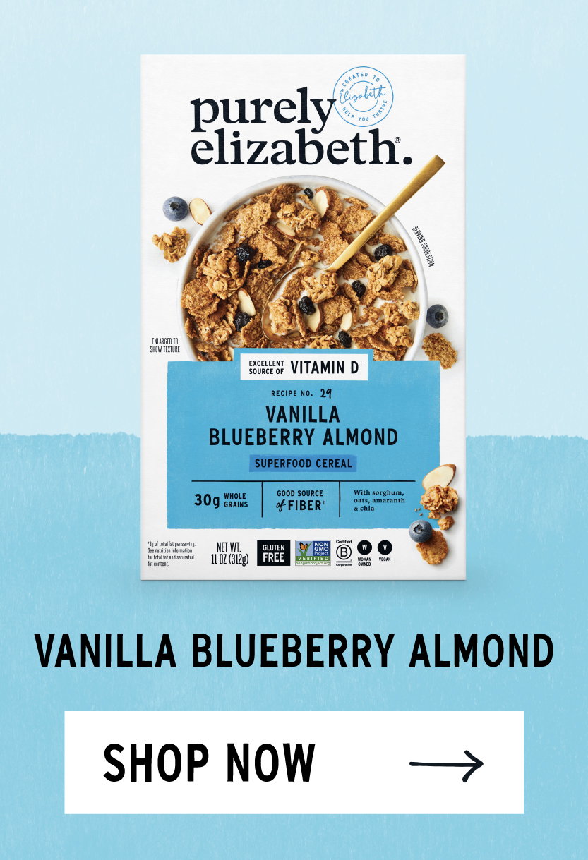Vanilla Blueberry Almond Superfood Cereal