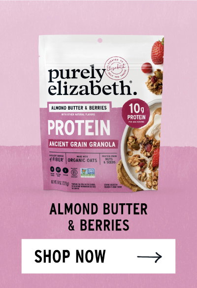 Almond Butter & Berries Protein Granola
