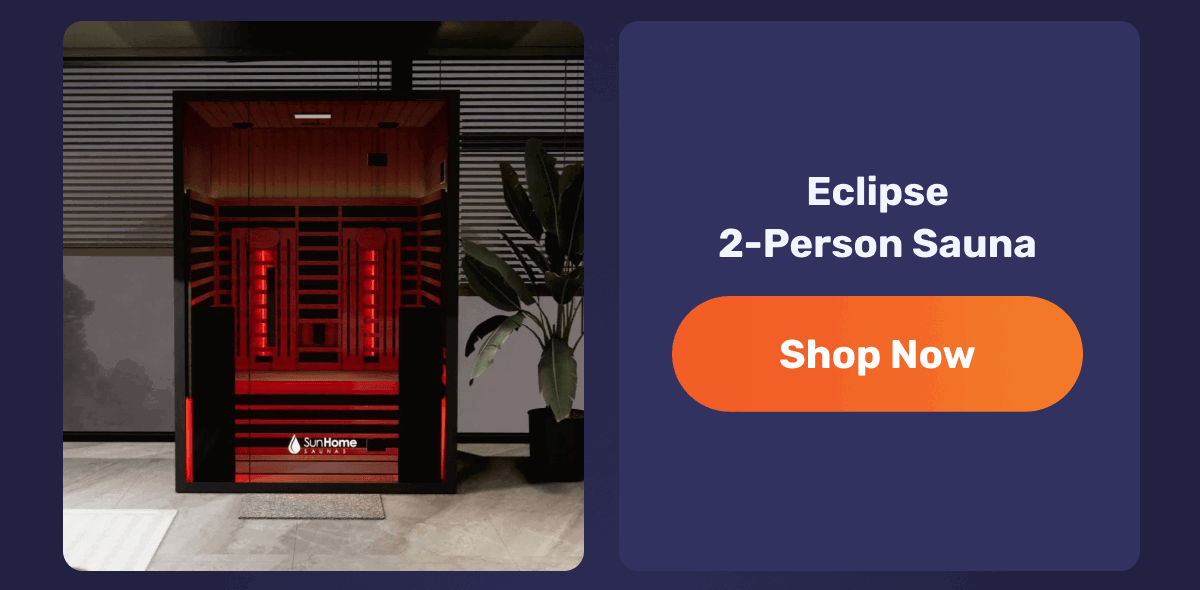 Eclipse 2-Person Sauna | Shop Now