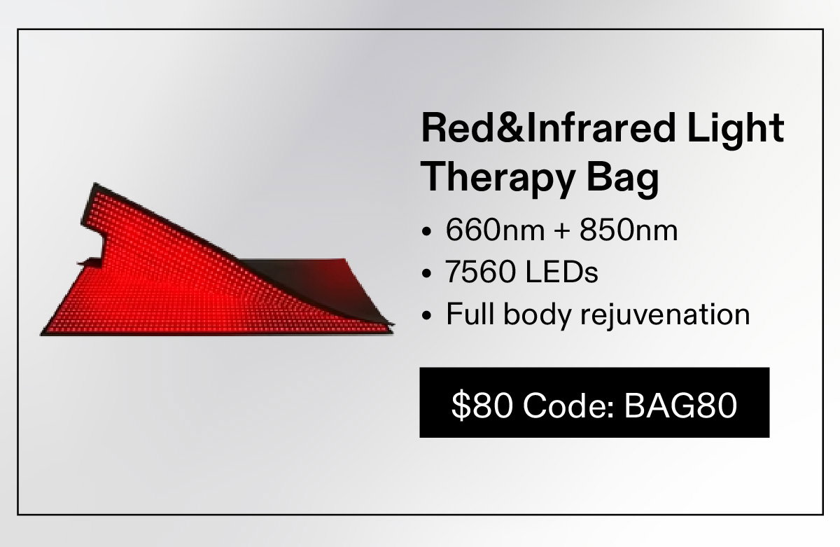 Red and Infrared Light Therapy Bag