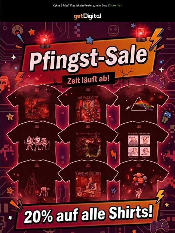 Letzte Chance für den Pfingst-Sale!