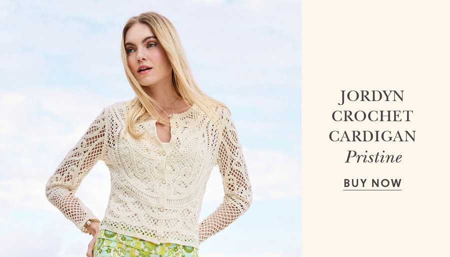 Jordyn Crochet Cardigan Pristine