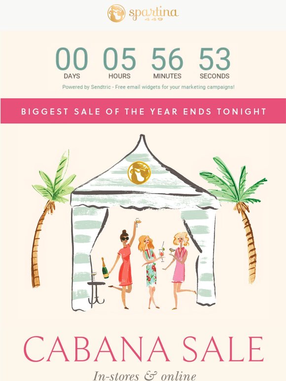 FINAL HOURS: 25% Off Everything