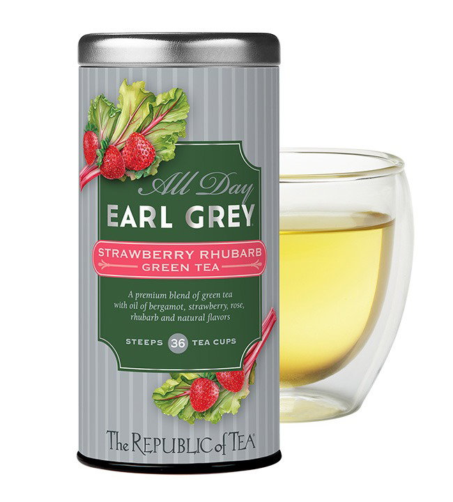 All Day Earl Grey® Strawberry Rhubarb Green Tea