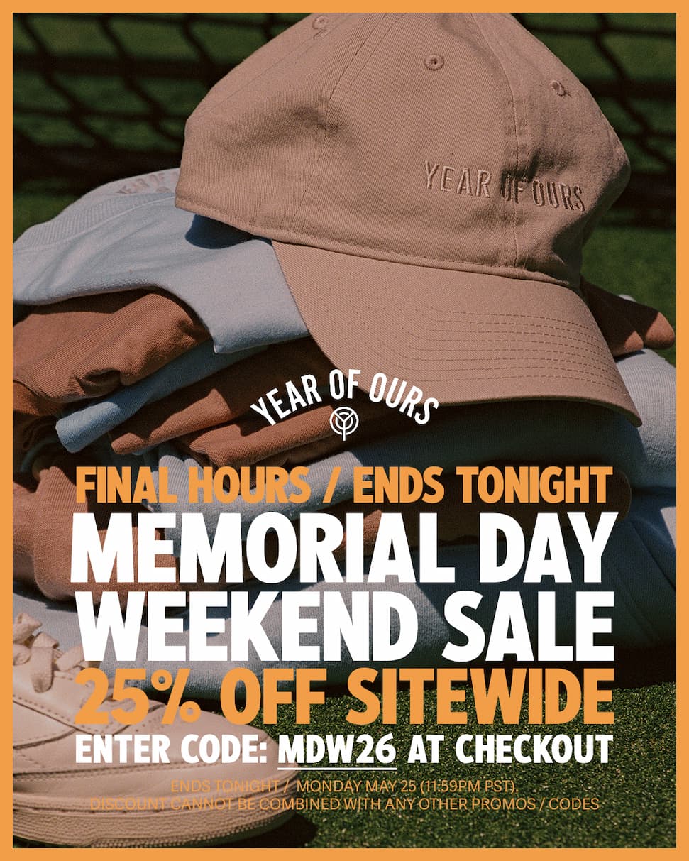 Memorial Day Weekend Sale