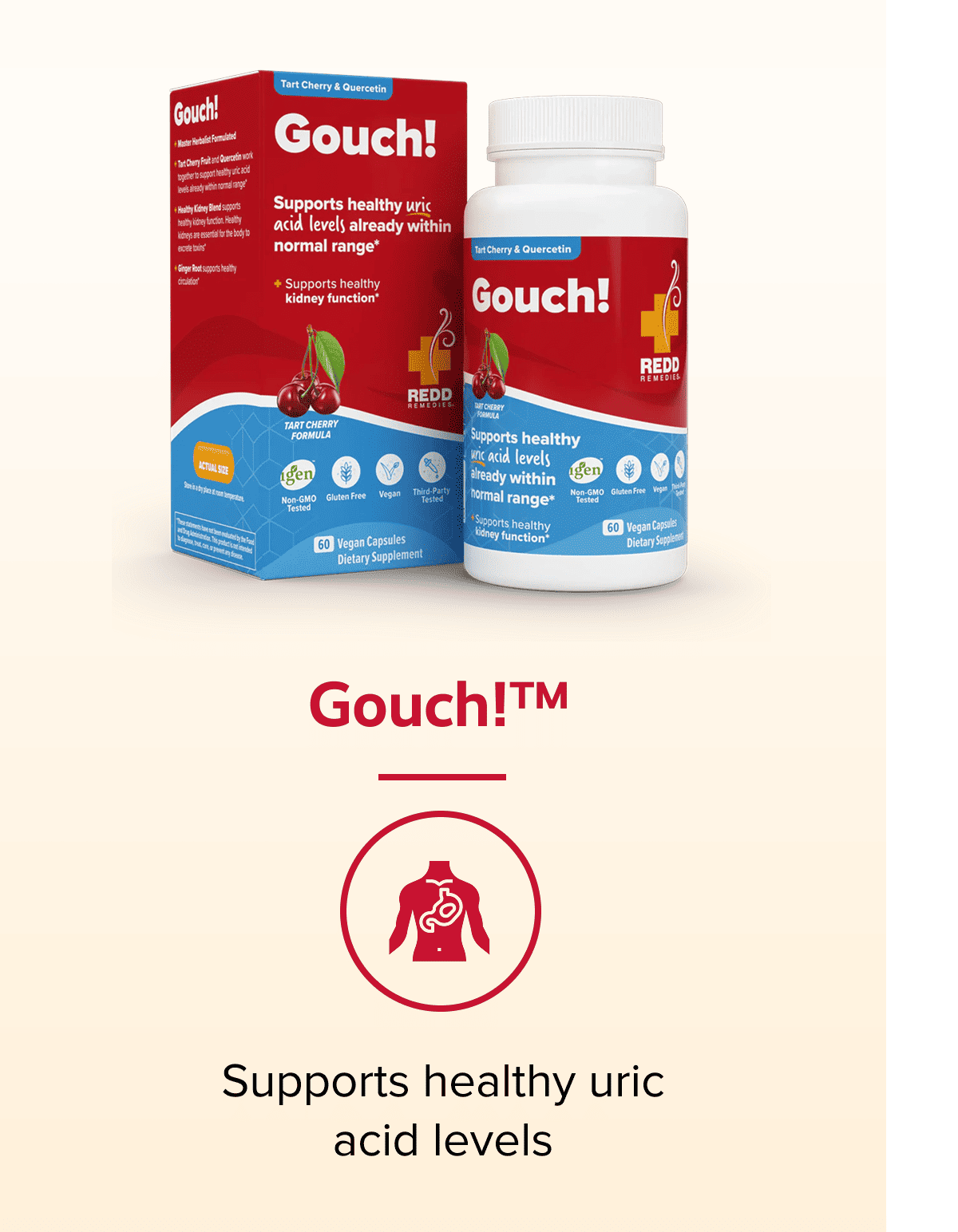 Gouch!™ | Supports healthy uric acid levels