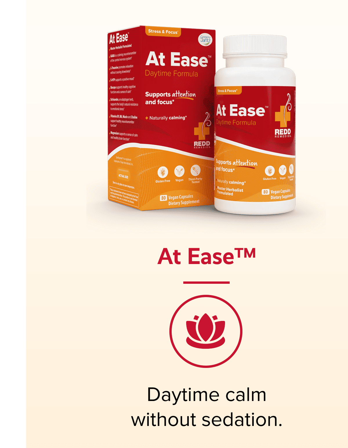 At Ease™ | Daytime calm without sedation.