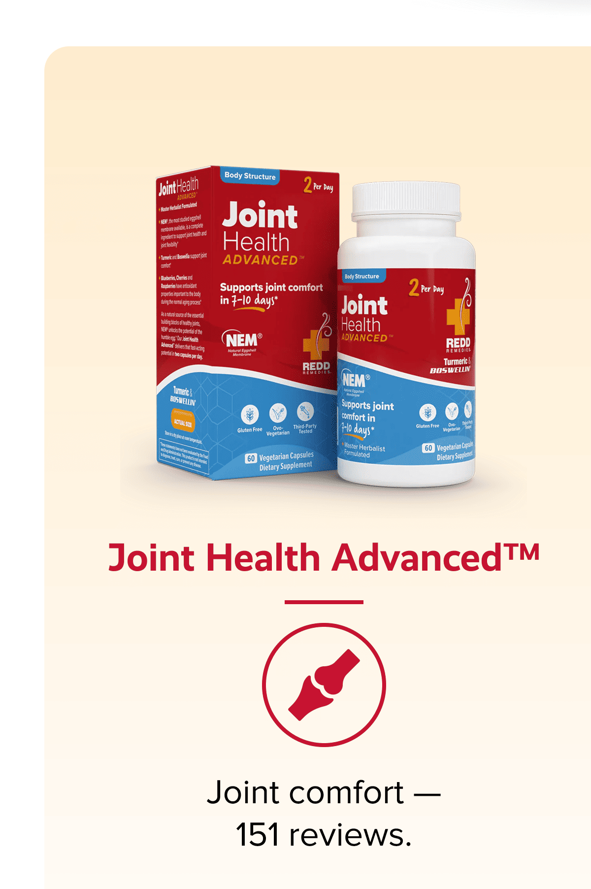 Joint Health Advanced™ | Joint comfort — 151 reviews.