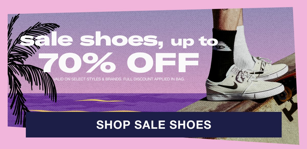 Shop sale shoes up to 70% off